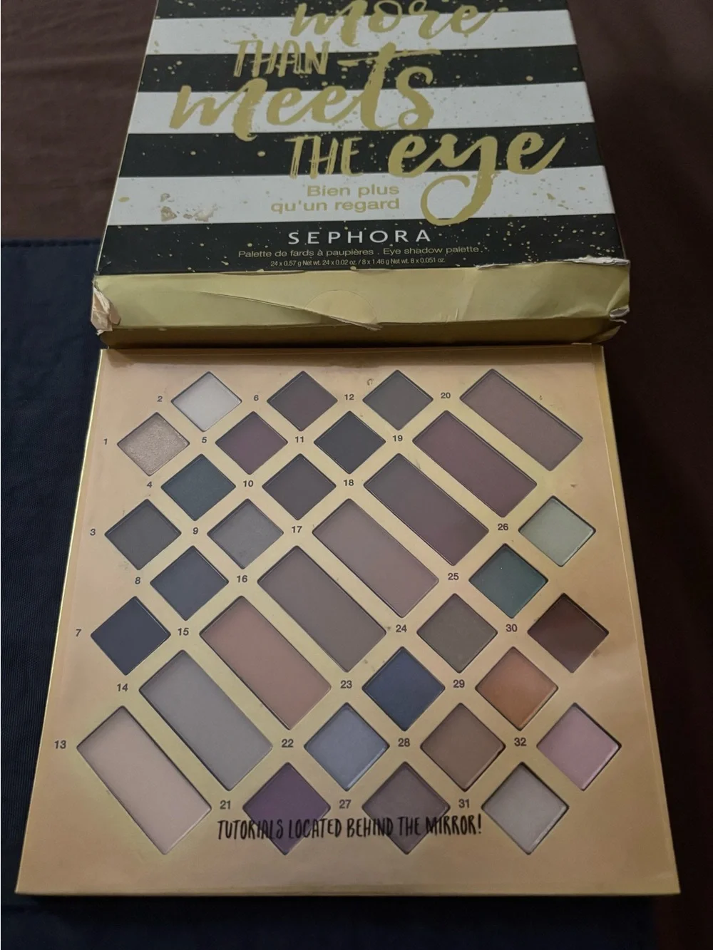 Sephora more than meets the eye shadow palette